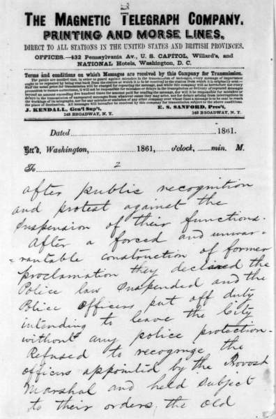 Marriot Boswell to William H. Seward, July 1, 1861 (Page 2)