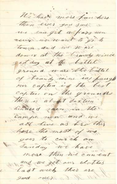 John T. Cuddy to John H. Cuddy, July 7, 1861 (Page 3)