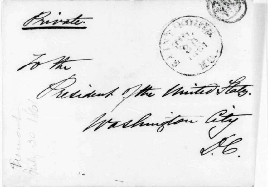 John C. Fremont to Abraham Lincoln, July 30, 1861 (Page 4)
