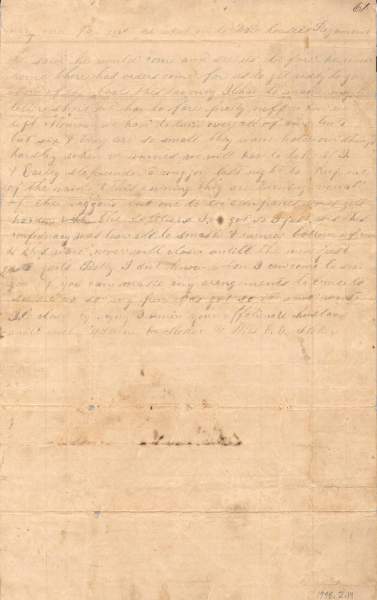 William Elisha Stoker to Elizabeth E. Stoker, May 22, 1863 (Page 2)