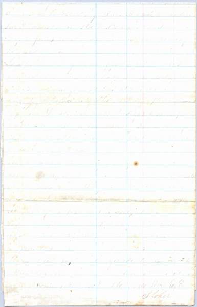 William Elisha Stoker to Elizabeth E. Stoker, 1863 (Page 4)