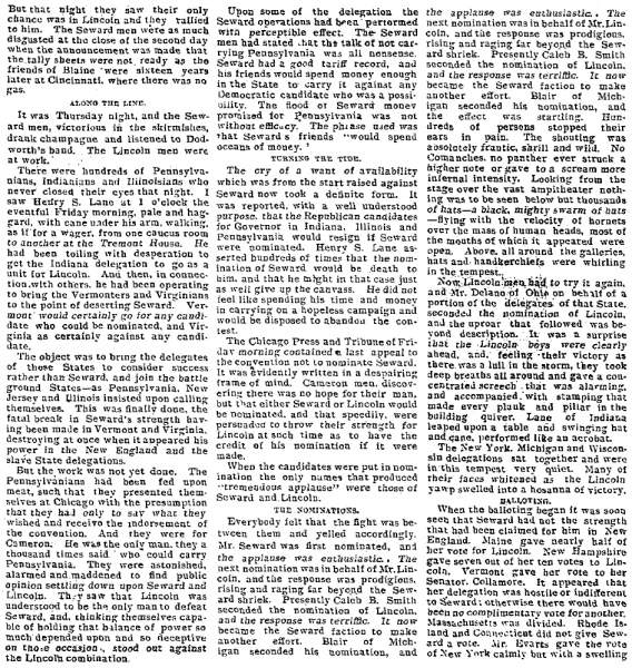 Recollection by Murat Halstead, Republican National Convention, May 16-18, 1860 (Page 3)