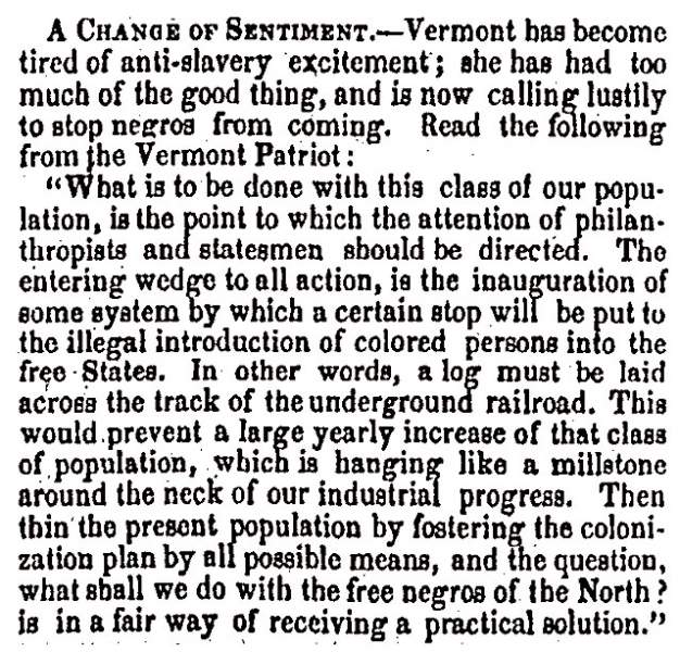 “A Change of Sentiment,” Charleston (SC) Mercury, July 9, 1858