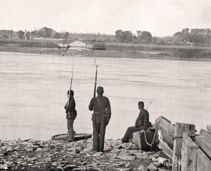 Coosaw Ferry, Port Royal Island, South Carolina, circa 1862