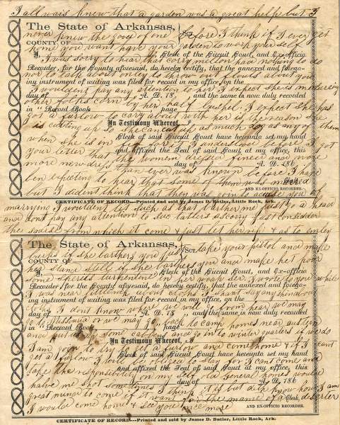 William Elisha Stoker to Elizabeth E. Stoker, October 12, 1862 (Page 3)