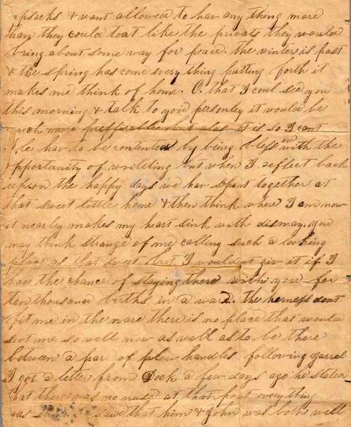 William Elisha Stoker to Elizabeth E. Stoker, April 12, 1863 (Page 2)