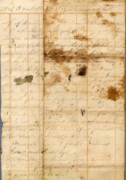 William Elisha Stoker to Elizabeth E. Stoker, May 29, 1863 (Page 3)