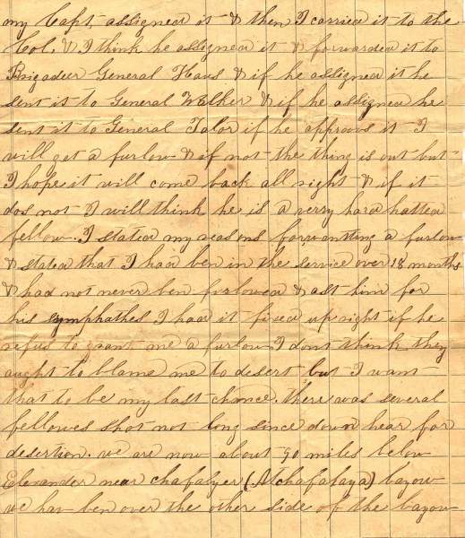 William Elisha Stoker to Elizabeth E. Stoker, December 15, 1863 (Page 3)