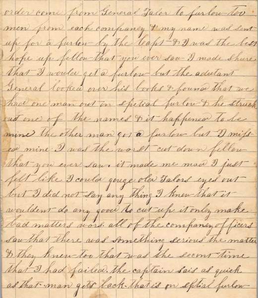 William Elisha Stoker to Elizabeth E. Stoker, January 3, 1864 (Page 2)
