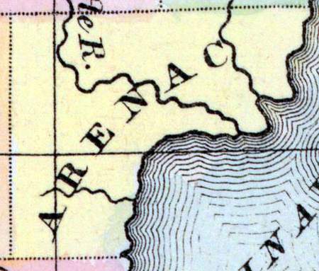Arenac County, Michigan, 1857