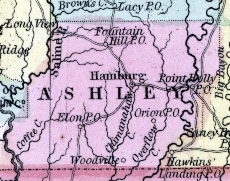 Ashley County, Arkansas, 1857