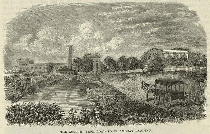 New York Insane Asylum, Blackwell's Island, New York City, 1866