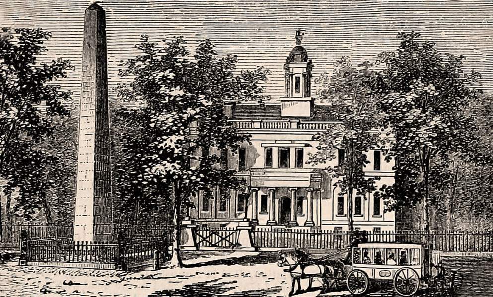 Augusta, Georgia, 1861, artist's impression