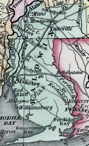 Baldwin County, Alabama, 1857
