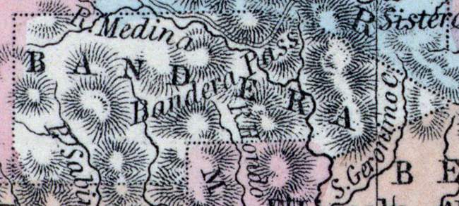 Bandera County, Texas, 1857