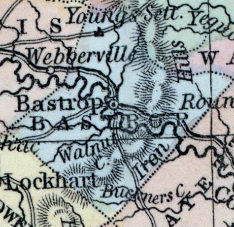 Bastrop County, Texas, 1857