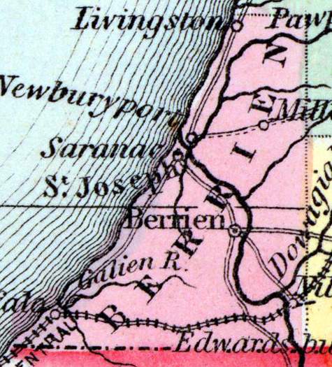 Berrien County, Michigan, 1857