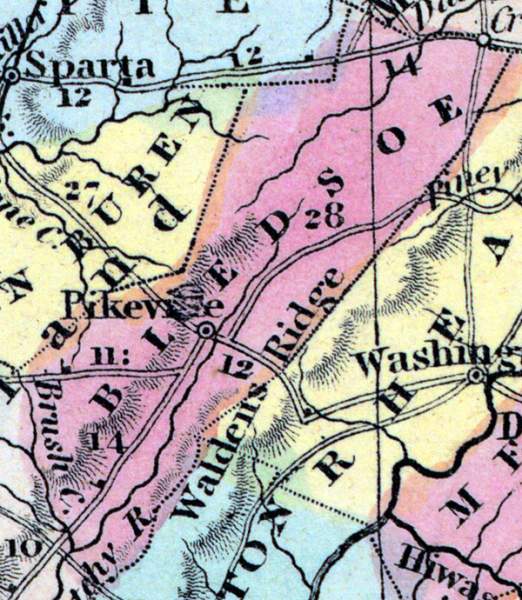 Bledsoe County, Tennessee, 1857