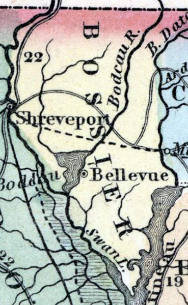 Bossier Parish, Louisiana, 1857