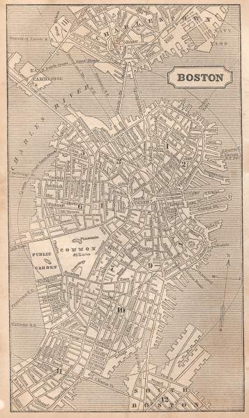 Boston, 1853, zoomable map
