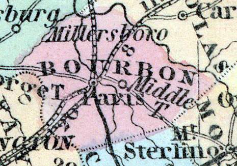 Bourbon County, Kentucky, 1857