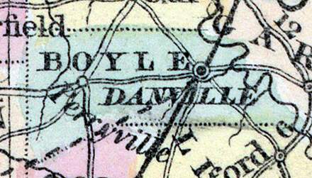 Boyle County, Kentucky, 1857