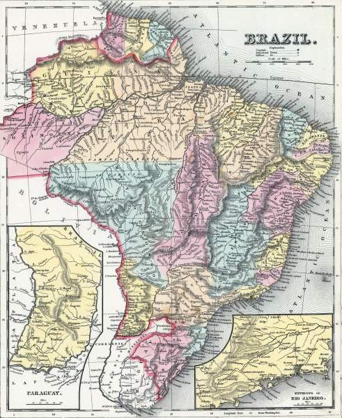 Brazil, 1857, zoomable map