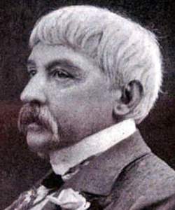 Bret Harte, circa 1890, detail