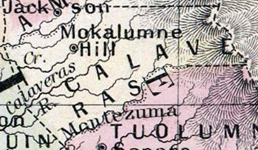 Calaveras County, California, 1860