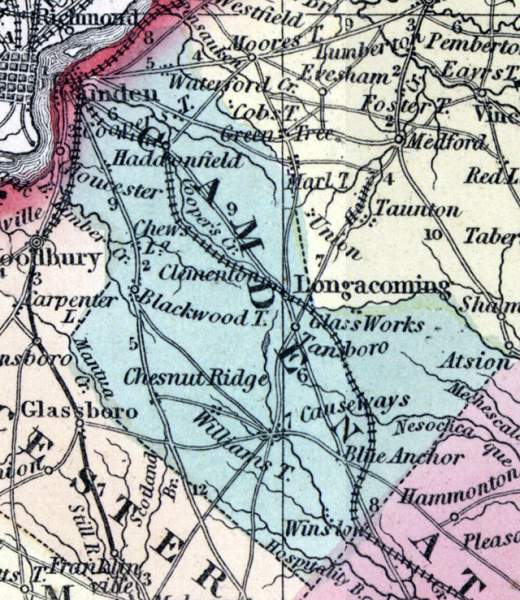 Camden County, New Jersey, 1857