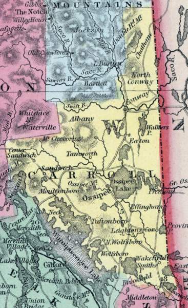 Carroll County, New Hampshire, 1857