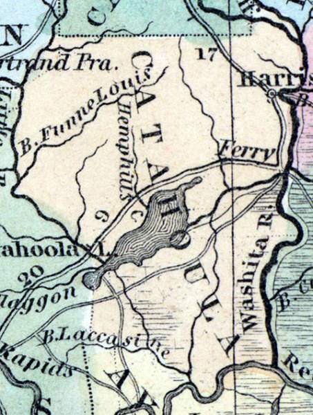 Catahoula Parish, Louisiana, 1857