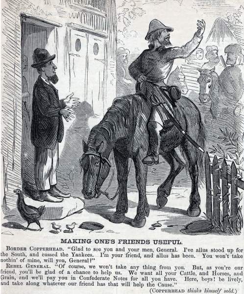 "Making One's Friends Useful," August 20, 1864, Harper's Magazine