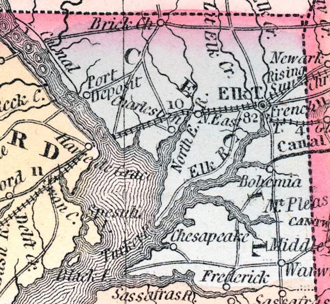 Cecil County, Maryland, 1857