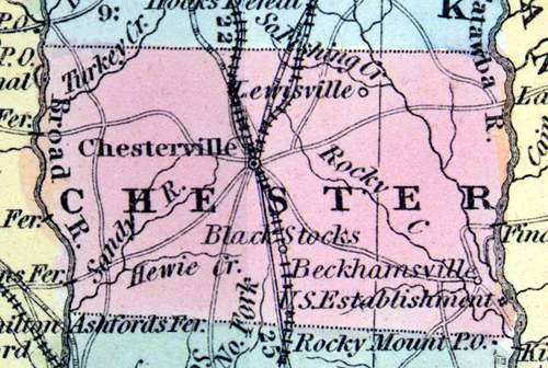 Chester District, South Carolina, 1857