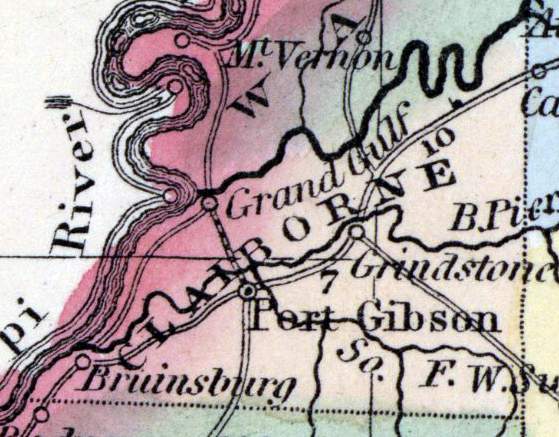 Claiborne County, Mississippi, 1857