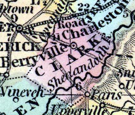 Clarke County, Virginia, 1857