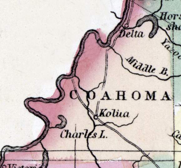 Coahoma County, Mississippi, 1857