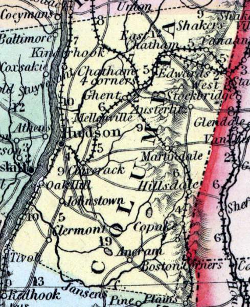 Columbia County, New York, 1857