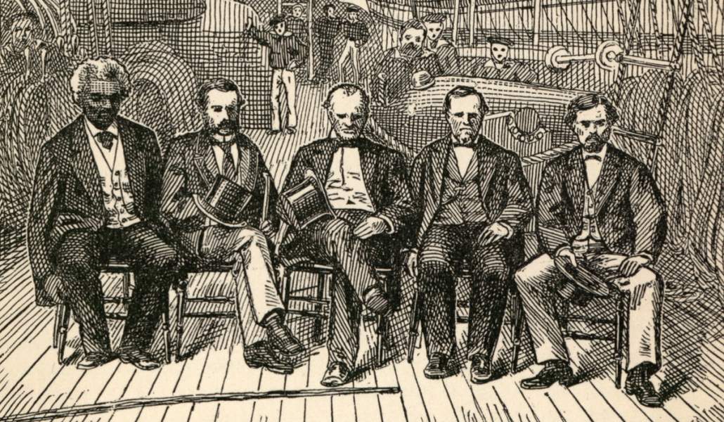 Commissioners to Santo Domingo, 1871, detail