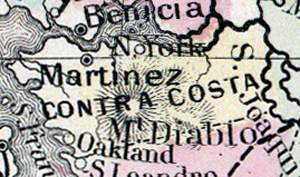 Contra Costa County, California, 1860