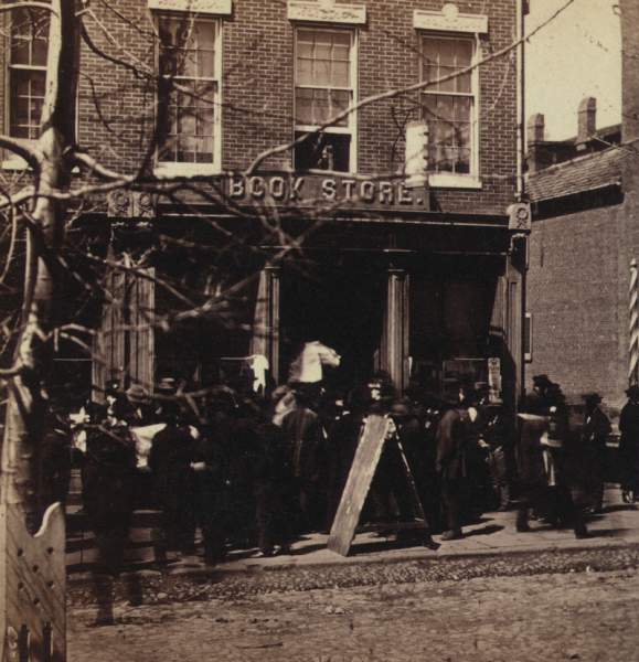 News Depot, Cumberland, Maryland, April 19, 1861