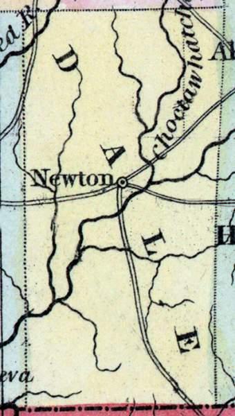 Dale County, Alabama, 1857
