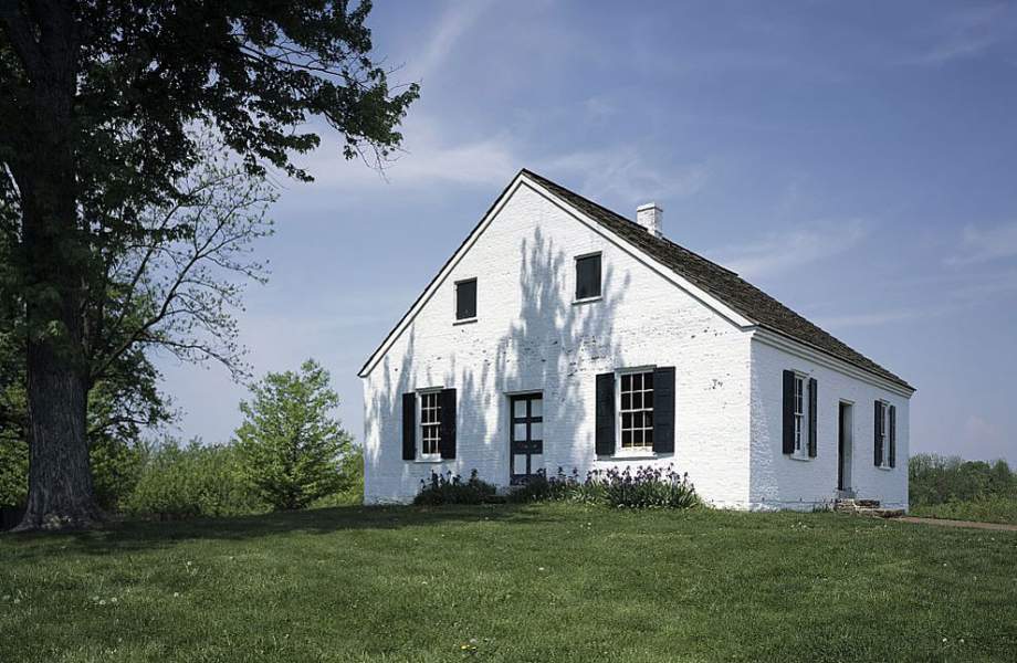 Dunker Church, Antietam Battlefield, circa 1990