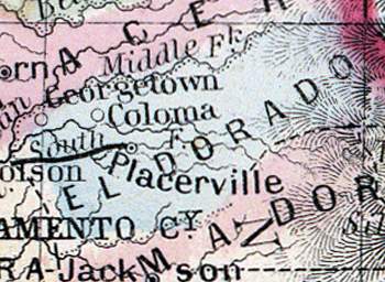 El Dorado County, California, 1860