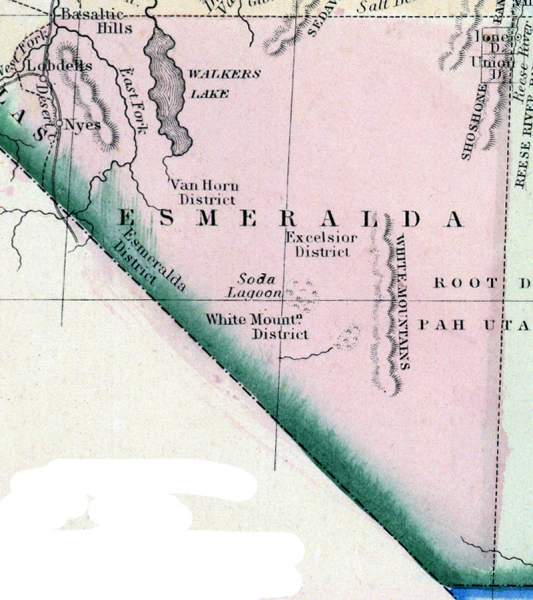 Esmeralda County, Nevada, 1865