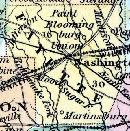Fayette County, Ohio, 1857