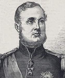 Ferdinand II, King of the Two Sicilies, detail
