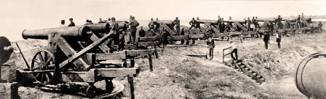 Confederate Artillery, Fort Barrancas, Pensacola, Florida, summer 1861