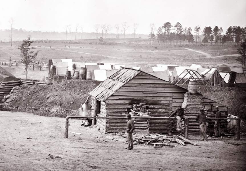 Fort Harrison, Virginia, renamed Fort Burnham after Federal capture, 1864